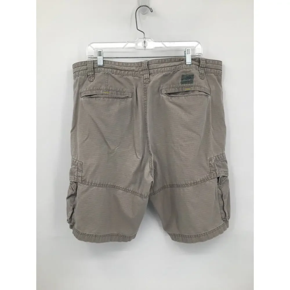 The North Face Khaki Shorts A5 Series Ripstop Fabric Tan Beige size 40